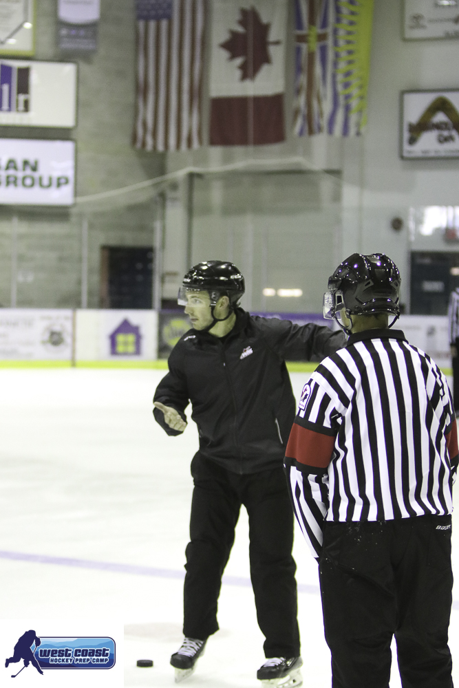 West Coast Hockey Prep Camp Officials Development